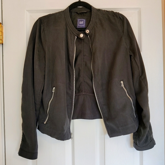 GAP Jackets & Blazers - Black Gap Light Jacket NWT